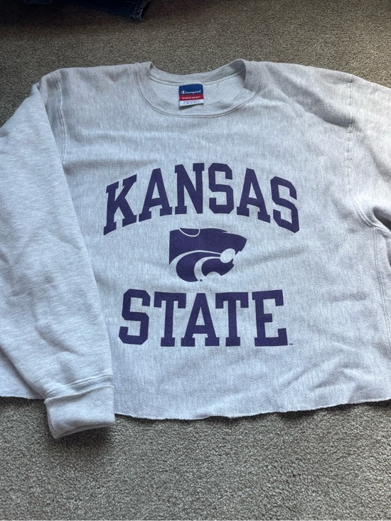 Champion Tops - Kansas State Crewneck